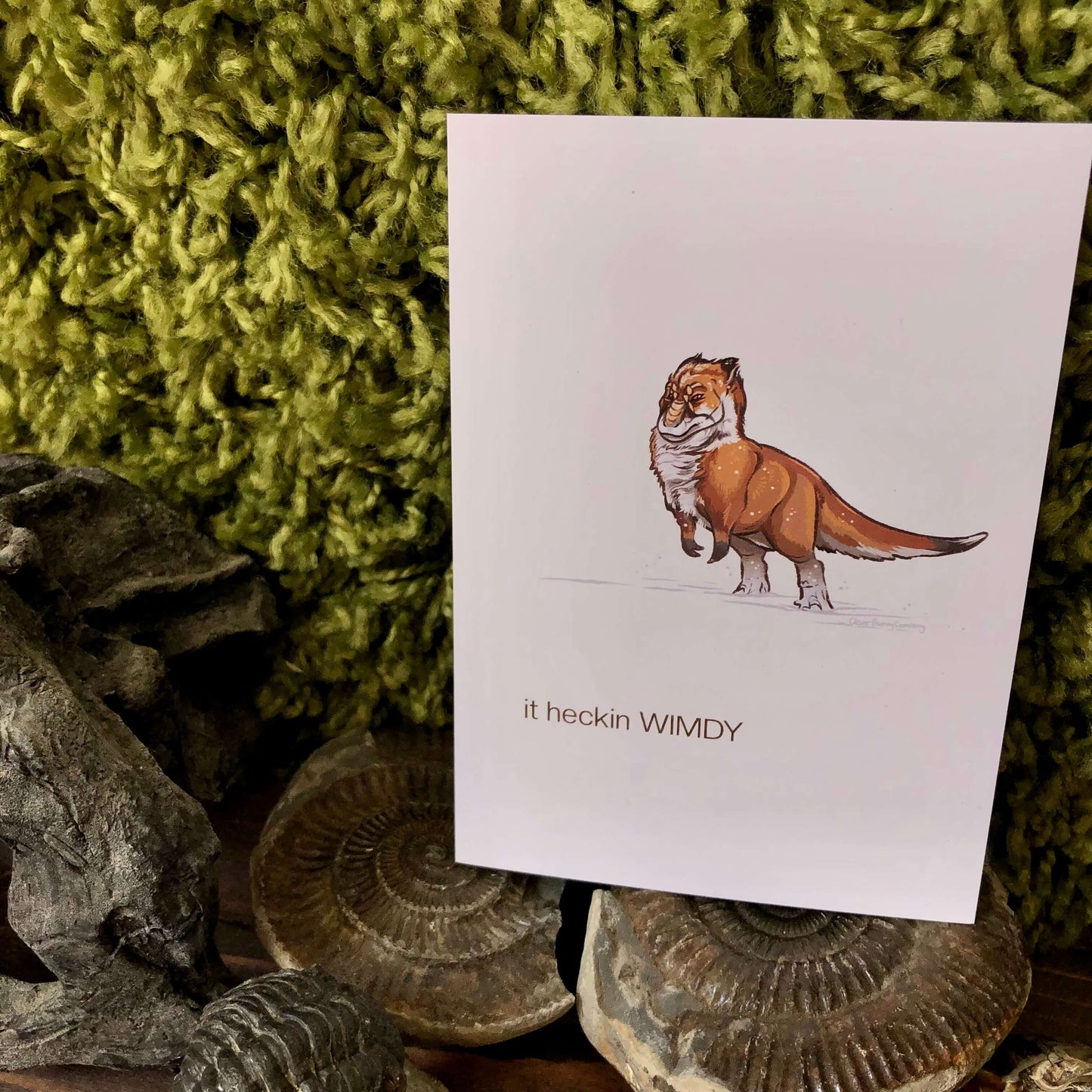 It heckin Wimdy Nanuqsaurus Meme Art Print