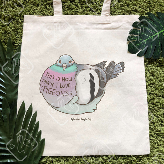 Chonky Pigeon Tote Bag